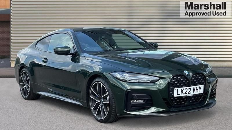 Green Used 2022 BMW 430 M Sport Coupe | £28,913 (Good price) - Image 1/4