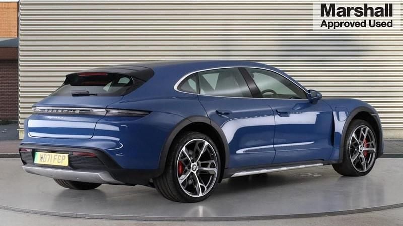 Used Porsche Taycan Cross Turismo 419 kW (571 HP) 2022 Blue Sedan