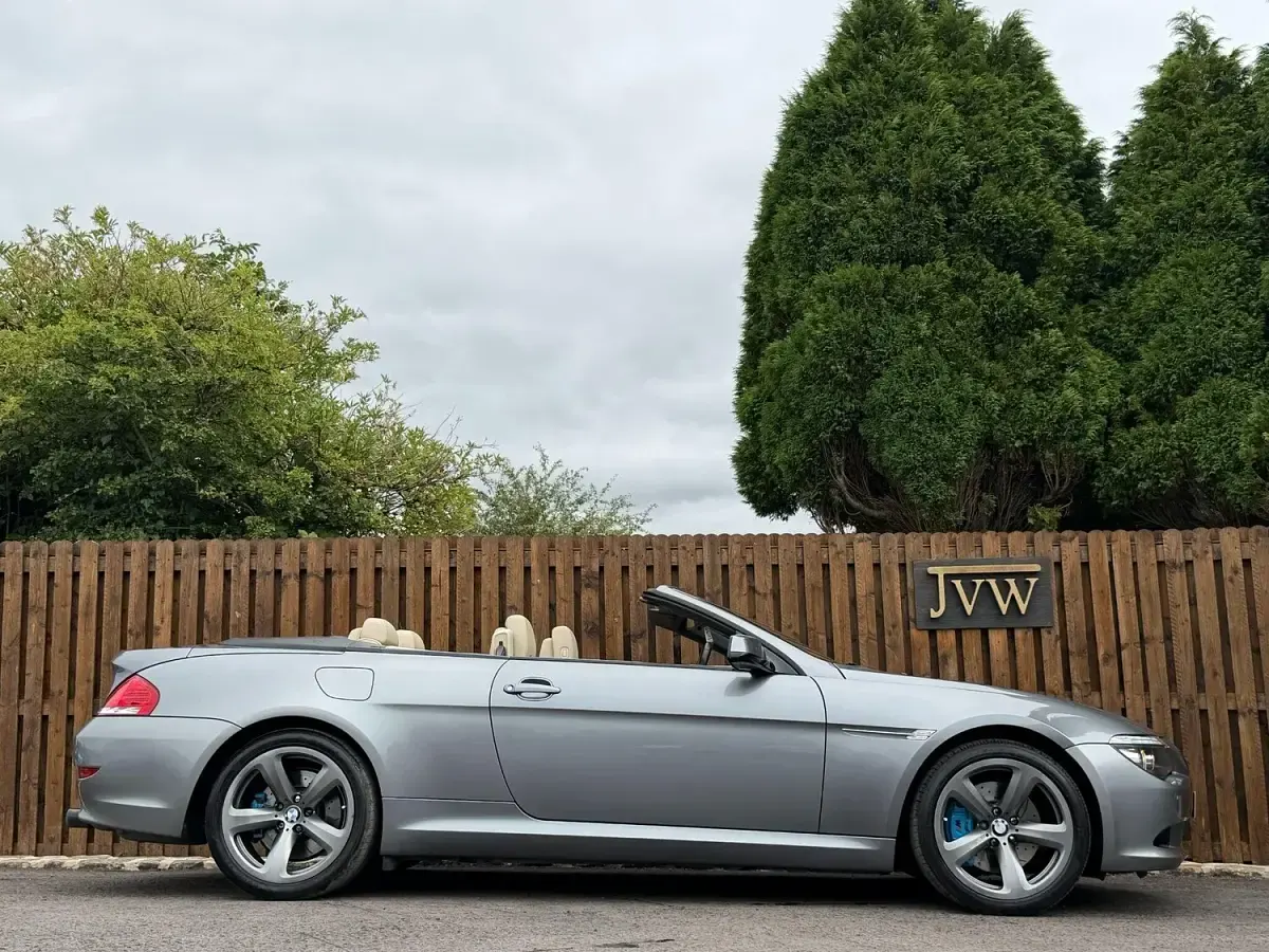 Used BMW 635 Cabriolet Sport Line 2010 Grey Cabriolet