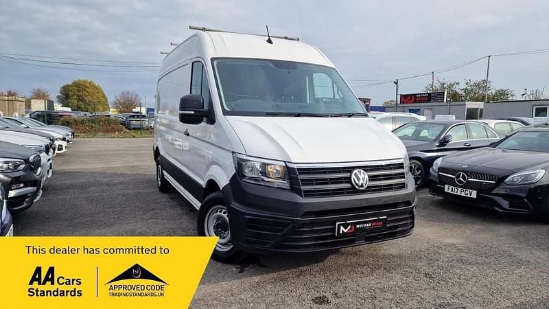 White Used 2022 VW Crafter Startline Van | £21,999 (Good price) - Image 1/3
