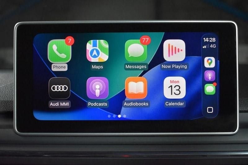 Used Audi A4 Black Edition 252 HP (185 kW) 2017 White Estate