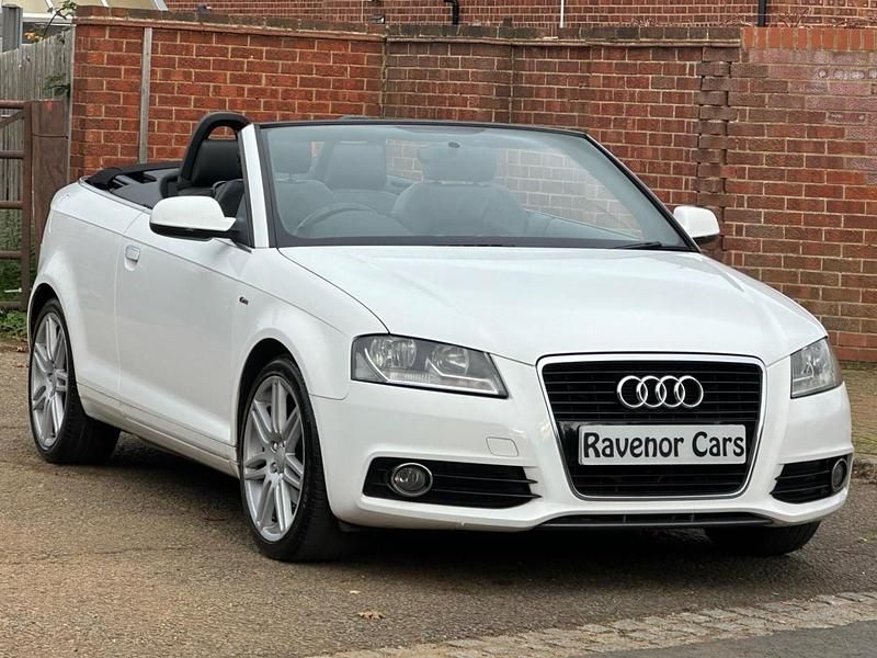 Used Audi A3 Cabriolet S-Line 2011 White Cabriolet