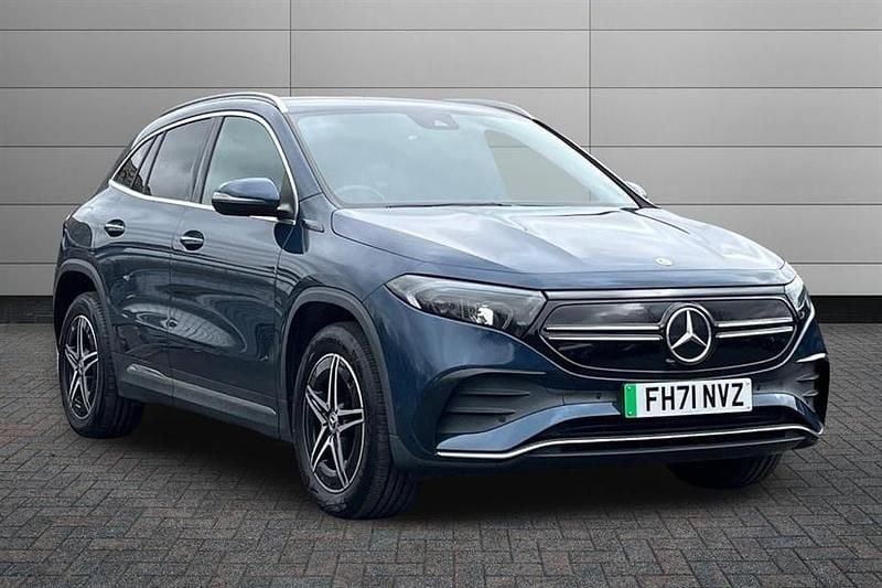 Used Mercedes EQA250 AMG line 139 kW (190 HP) 2022 Denim blue SUV