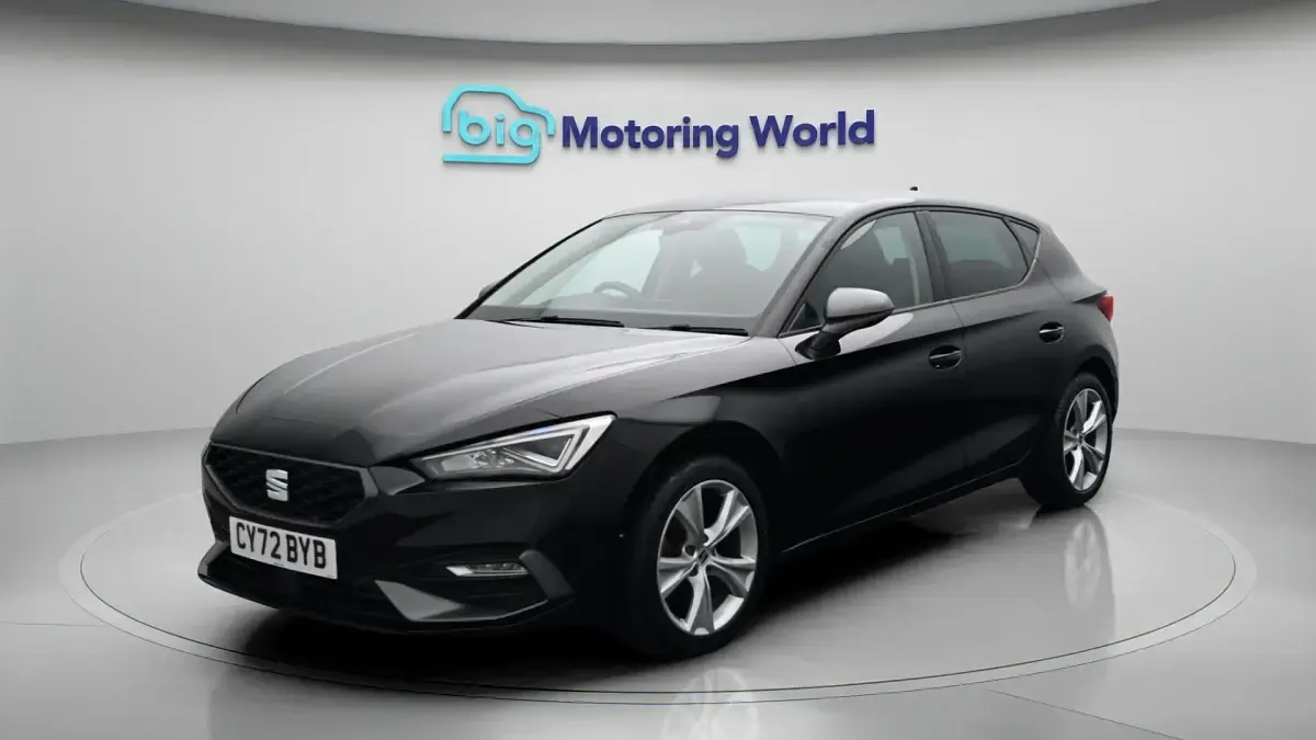 Used Seat Leon FR 131 HP (96 kW) 2023 Black Hatchback