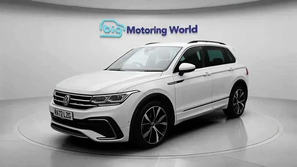Used VW Tiguan R-line 150 HP (110 kW) 2023 White SUV