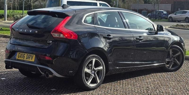 Used Volvo V40 R-Design 2016 Black Hatchback