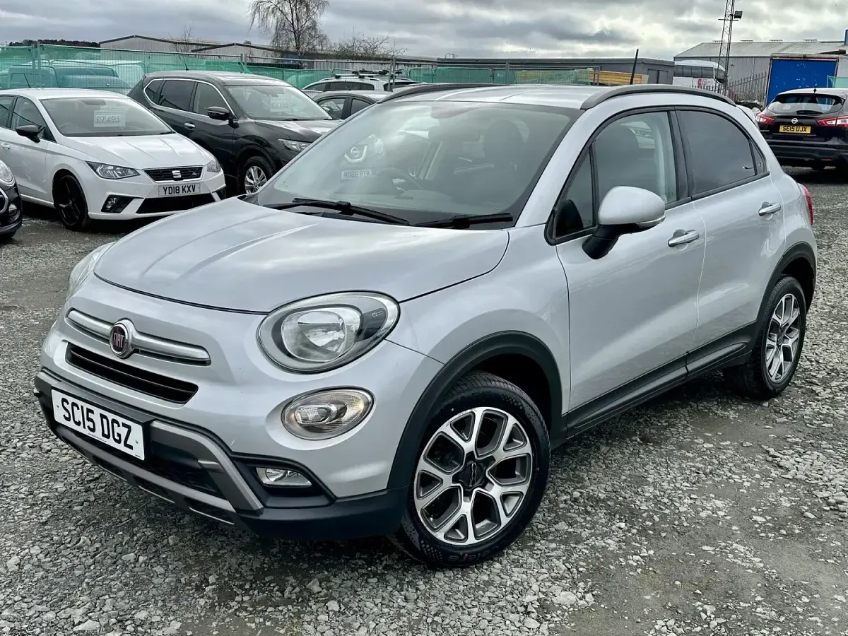Używany Fiat 500X Cross 140 KM (102 kW) 2015 Szary SUV