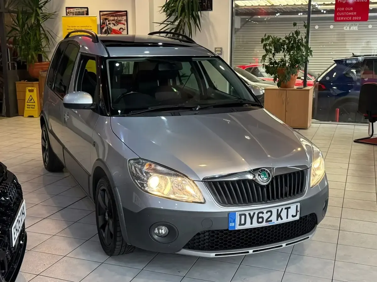 Used Skoda Roomster 105 HP (77 kW) 2012 Silver MPV