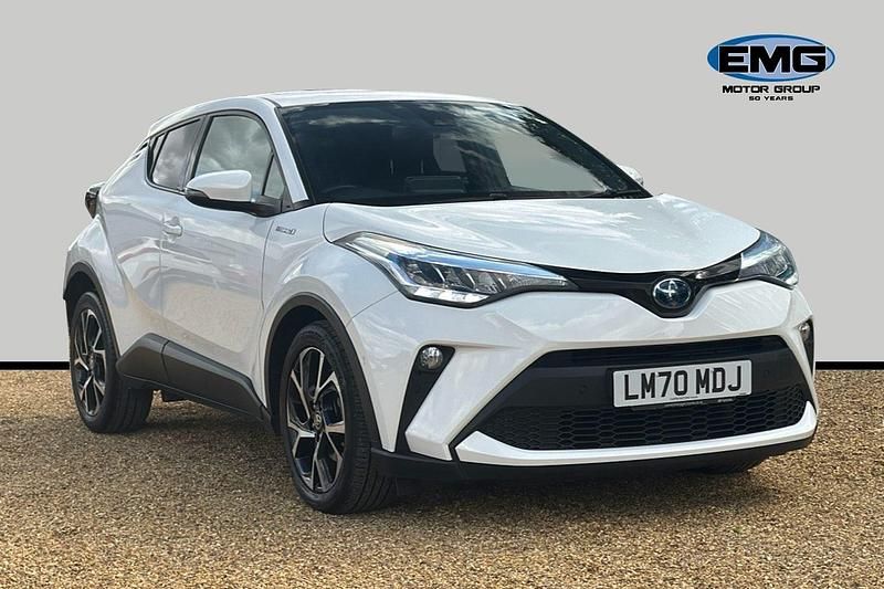 White Used 2020 Toyota C-HR Design SUV | £16,995 (Fair price) - Image 1/3
