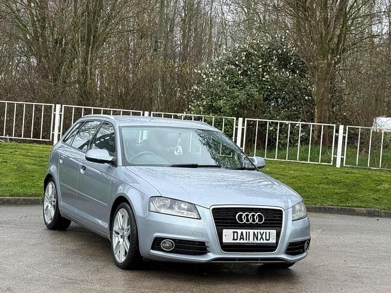 Used Audi A3 Sportback S-Line 2011 Silver Hatchback