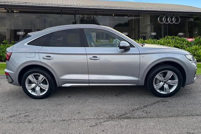 Used Audi Q5 S-Line 299 HP (219 kW) 2021 Silver SUV