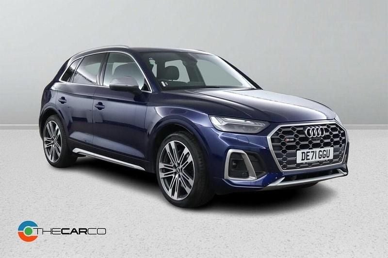 Used Audi SQ5 Comfort 341 HP (250 kW) 2021 Blue SUV
