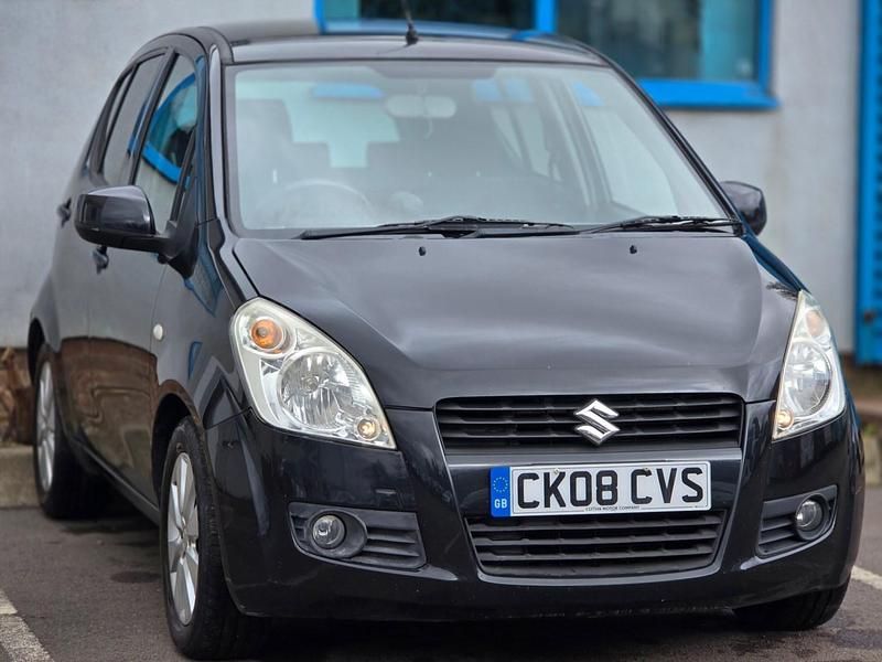 Used Suzuki Splash GLS 86 HP (63 kW) 2008 Black Hatchback