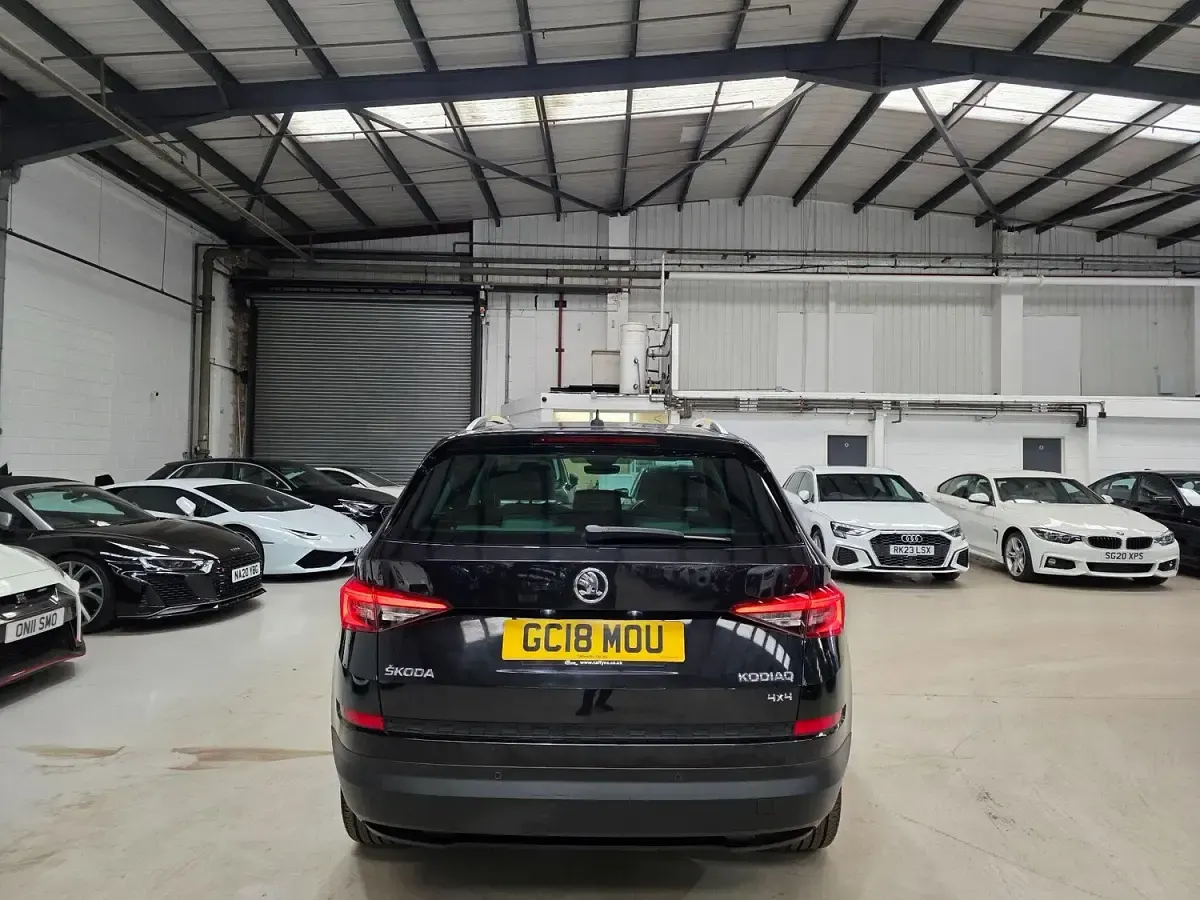 Used Skoda Kodiaq 150 HP (110 kW) 2018 Black SUV