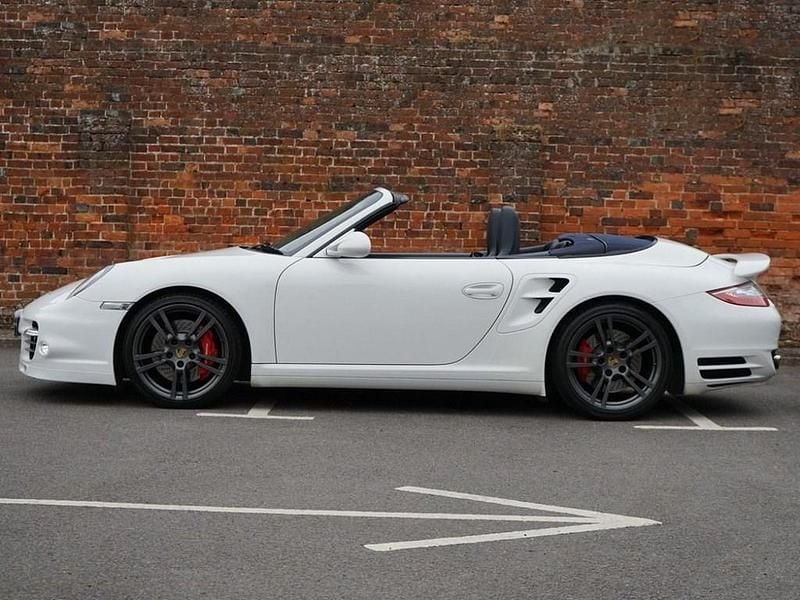 Used Porsche 997 Turbo 500 HP (367 kW) 2009 White Cabriolet