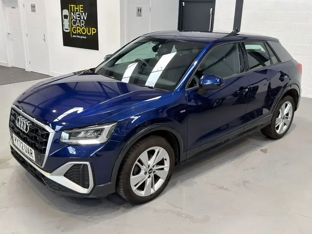 Used Audi Q2 S-Line 150 HP (110 kW) 2022 Blue SUV