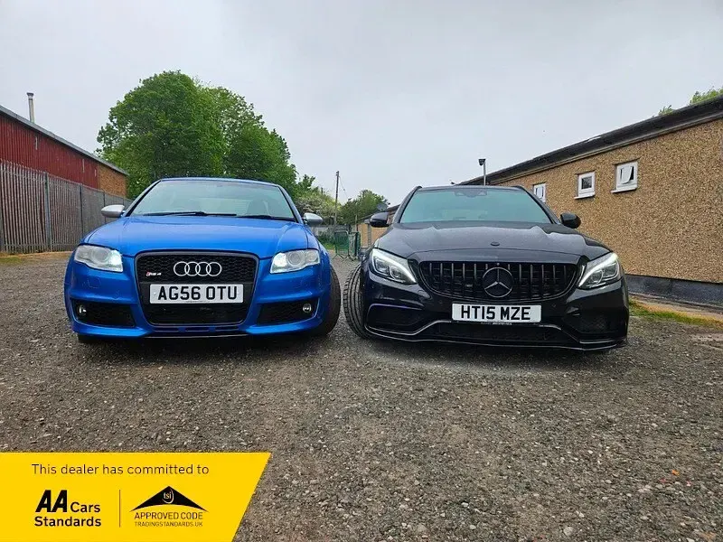 Used Audi RS4 420 HP (308 kW) 2006 Blue Sedan