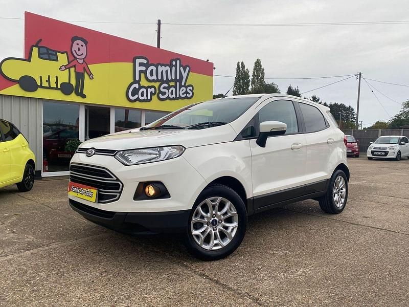 White Used 2015 Ford Ecosport Zetec SUV | £6,995 (Fair price) - Image 1/3
