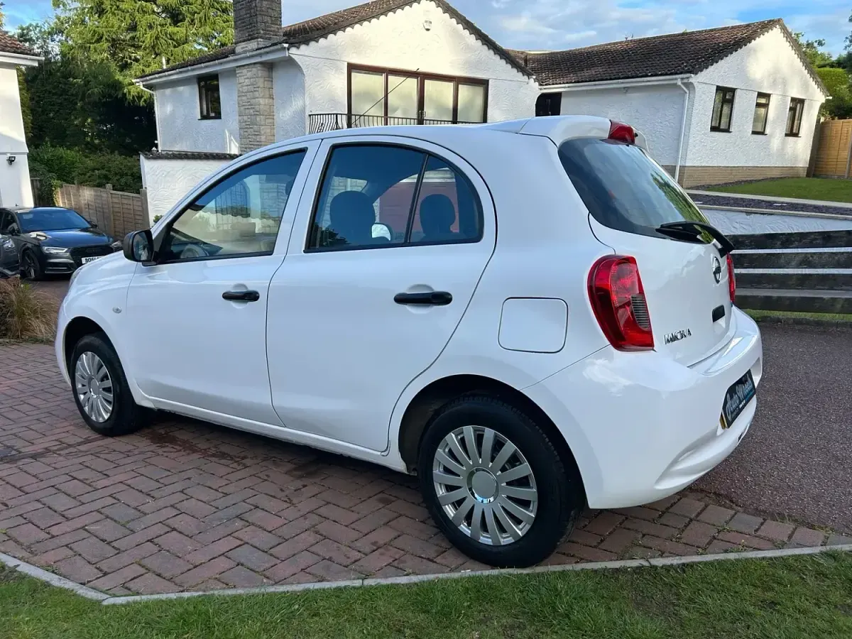 Used Nissan Micra Visia 2014 White Hatchback