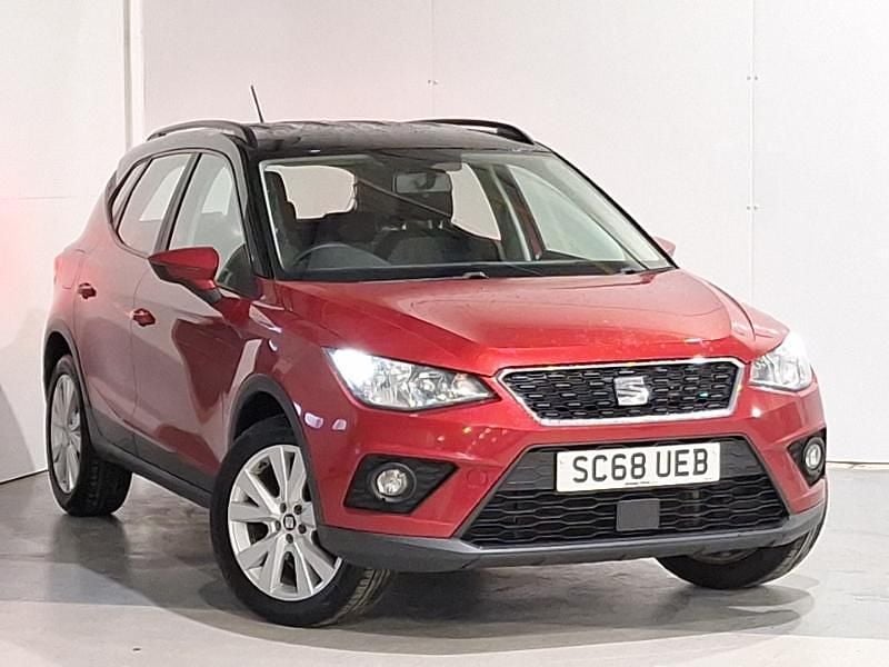 Used Seat Arona SE Technology 95 HP (69 kW) 2018 Red SUV