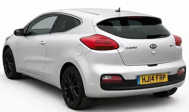 Used Kia ProCeed 2014 Silver Hatchback