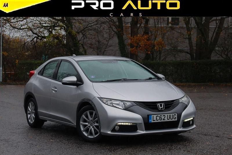 Used Honda Civic EX 2012 Silver Hatchback