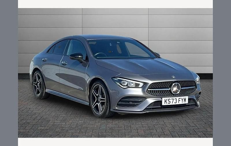 Used Mercedes CLA220 AMG Line Premium 190 HP (139 kW) 2023 Grey Sedan