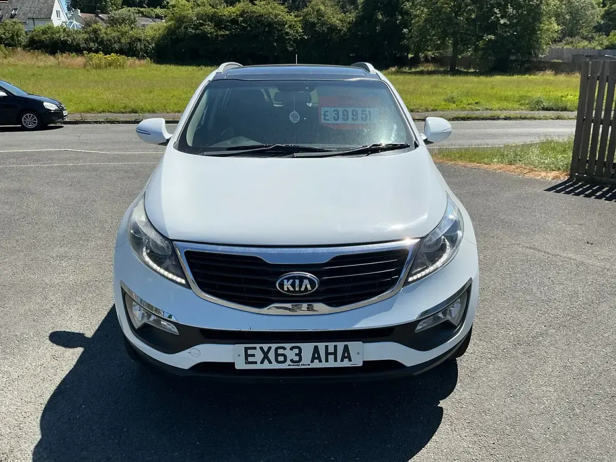 Used Kia Sportage 115 HP (84 kW) 2013 White SUV