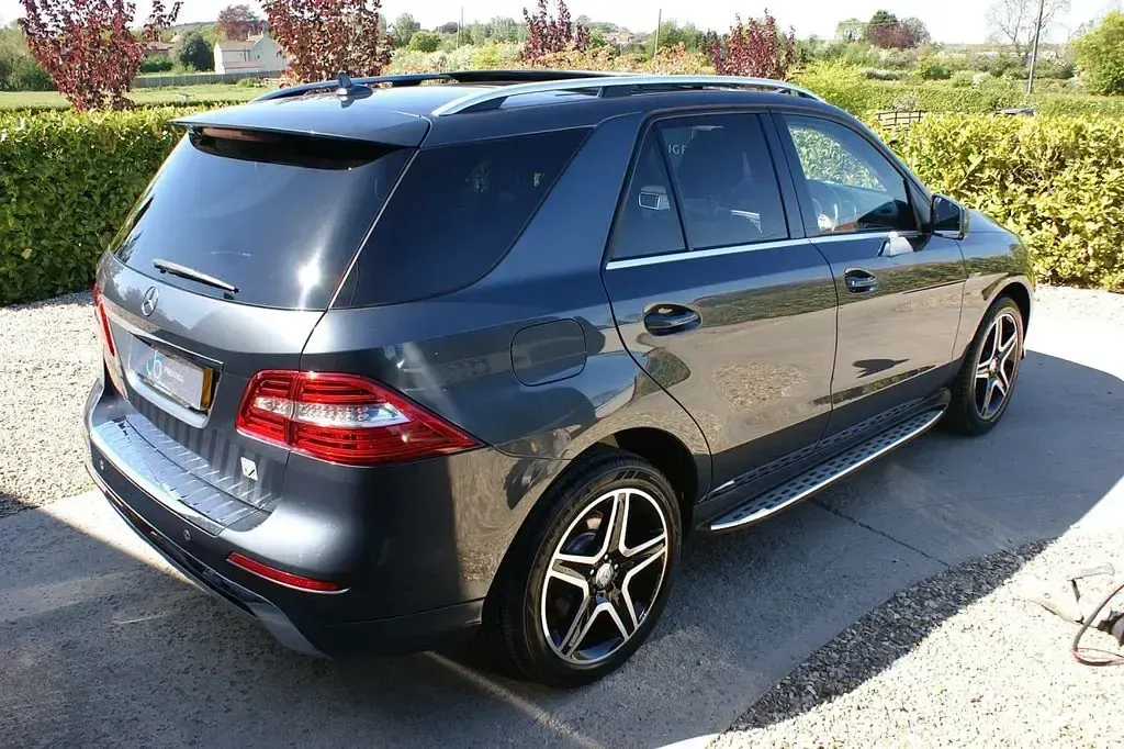Used Mercedes ML250 AMG line 204 HP (150 kW) 2015 Grey SUV
