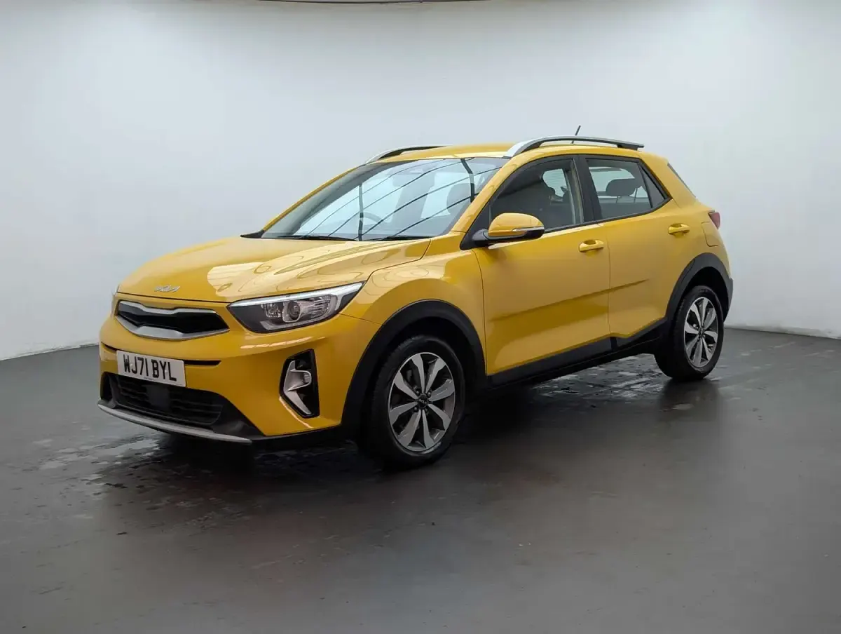 Used Kia Stonic 2021 Yellow SUV