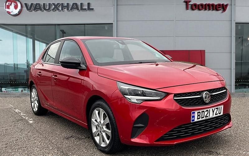 Red Used 2021 Vauxhall Corsa Hatchback | £9,900 (Fair price) - Image 1/4