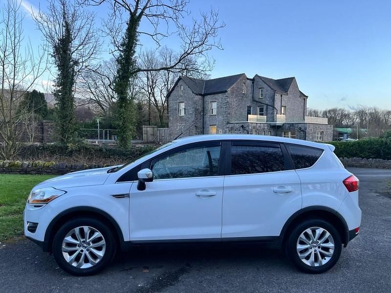 Used Ford Kuga Zetec 136 HP (100 kW) 2009 White SUV