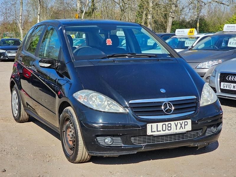 Used Mercedes A150 Classic 2008 Black Hatchback