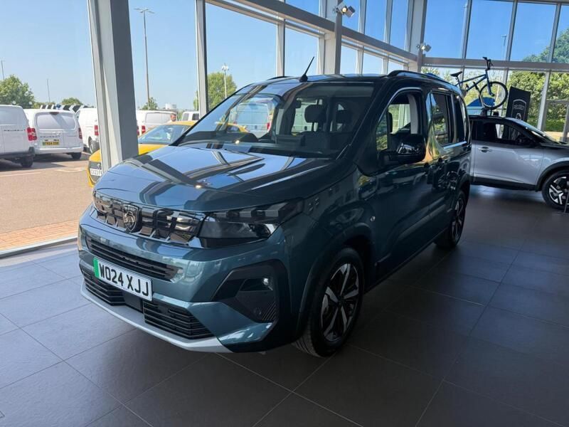 Blue Used 2024 Peugeot e-Rifter GT MPV | £23,495 (Fair price) - Image 1/4