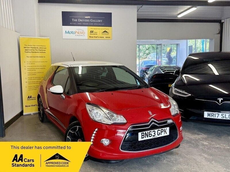 Red Used 2013 Citroën DS3 Hatchback | £2,495 (Fair price) - Image 1/4
