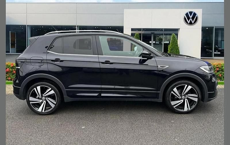 Used VW T-Cross R-line 150 HP (110 kW) 2021 Black SUV