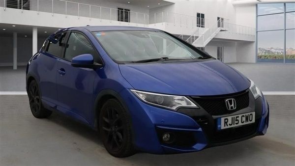 Blue Used 2015 Honda Civic Sport Hatchback | £9,450 (Fair price) - Image 1/1