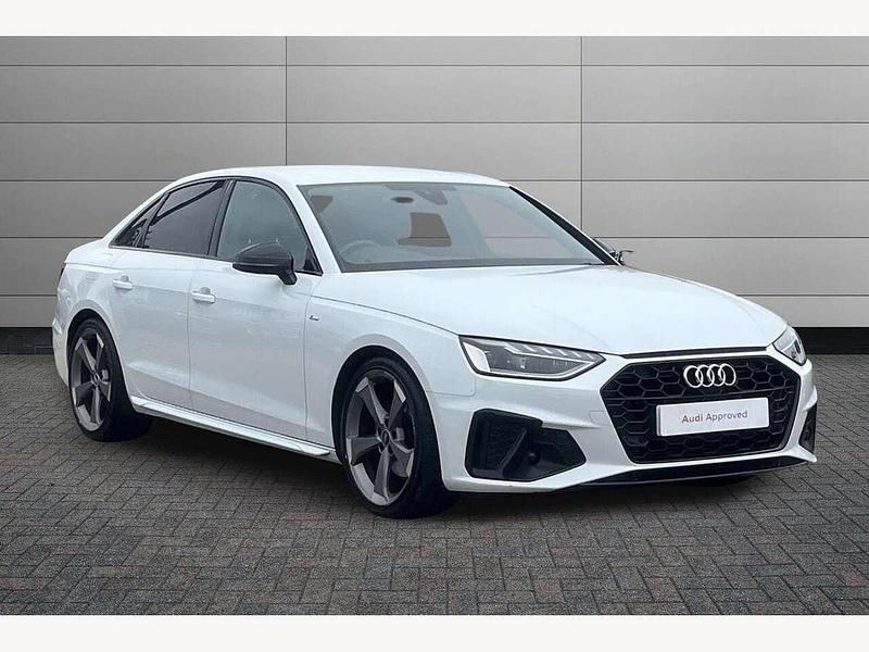 Glacier white Used 2021 Audi A4 Black Edition Sedan | £23,950 (A bit pricey) - Image 1/4
