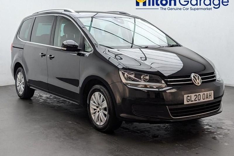 Black Used 2020 VW Sharan SE MPV | £18,900 (Fair price) - Image 1/1