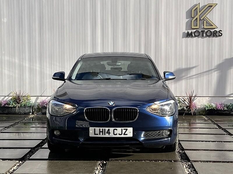 Used BMW 116 Comfort Edition 136 HP (100 kW) 2014 Blue Hatchback