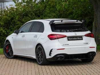 Used Mercedes A45 AMG 421 HP (309 kW) 2023 White Sedan
