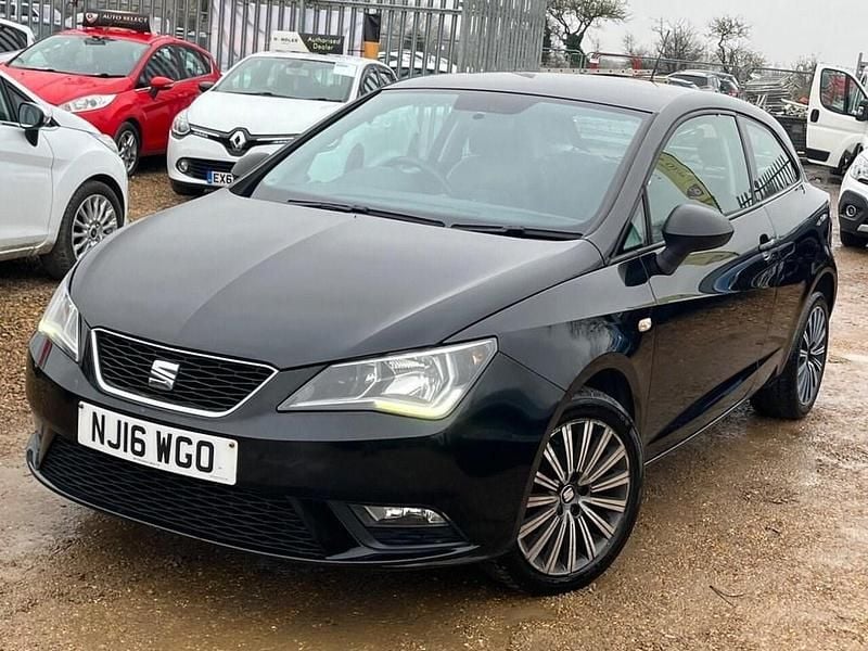 Used Seat Ibiza CONNECT 90 HP (66 kW) 2016 Black Coupe