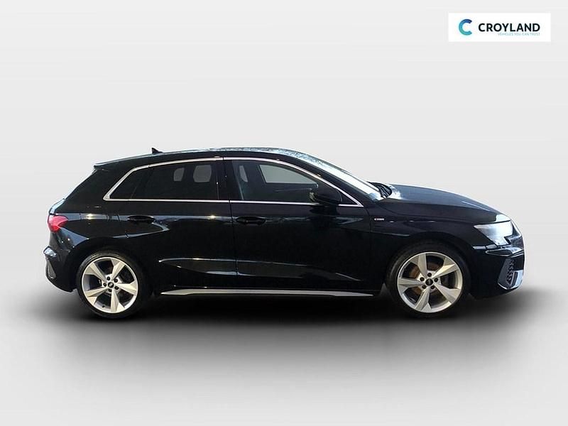 Used Audi A3 S-Line 2021 Black Hatchback