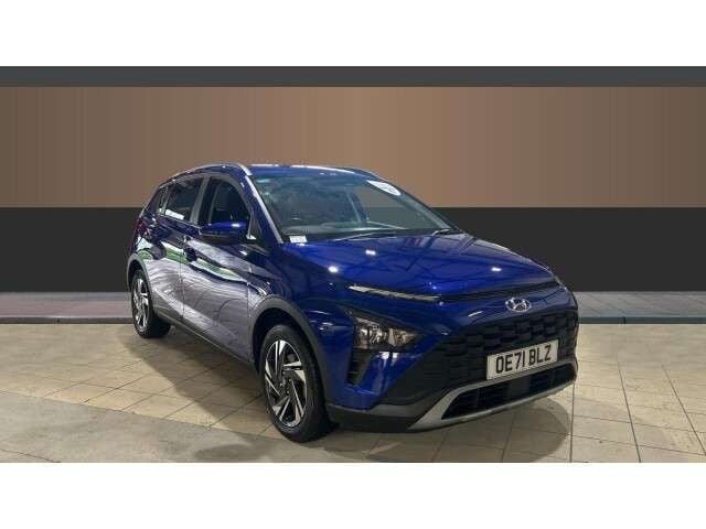 Blue Used 2022 Hyundai Bayon SE SUV | £12,344 (Fair price) - Image 1/4
