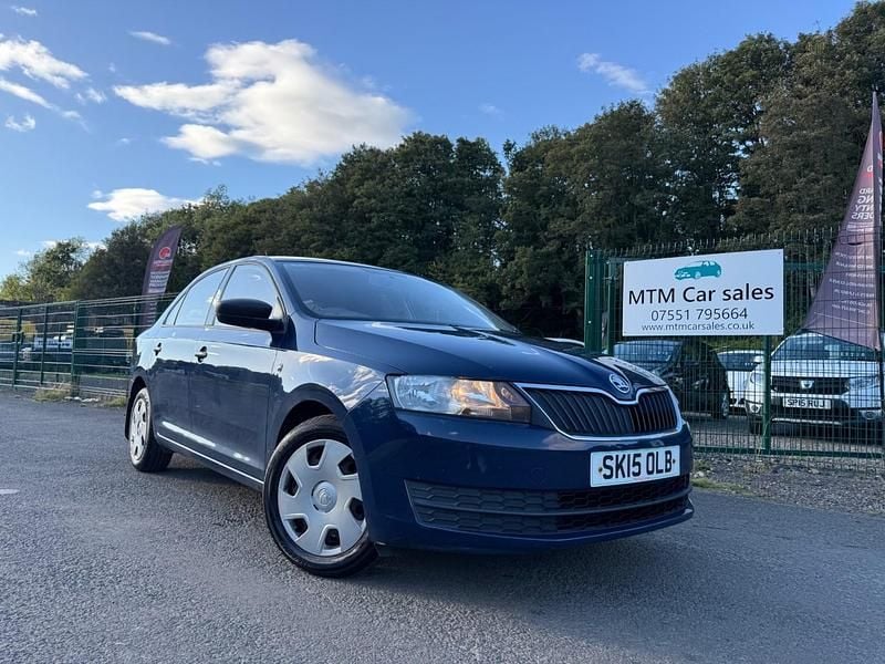 Blue Used 2015 Skoda Rapid Hatchback | £2,750 (Super price) - Image 1/4