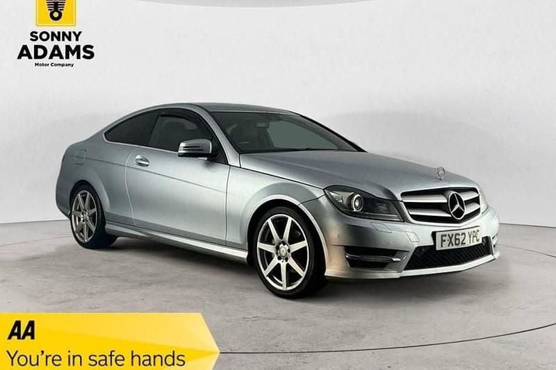 Used Mercedes C220 AMG 170 HP (125 kW) 2012 Silver Coupe