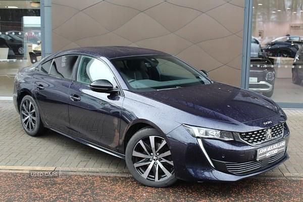 Used Peugeot 508 GT-line 130 HP (95 kW) 2021 Blue Hatchback