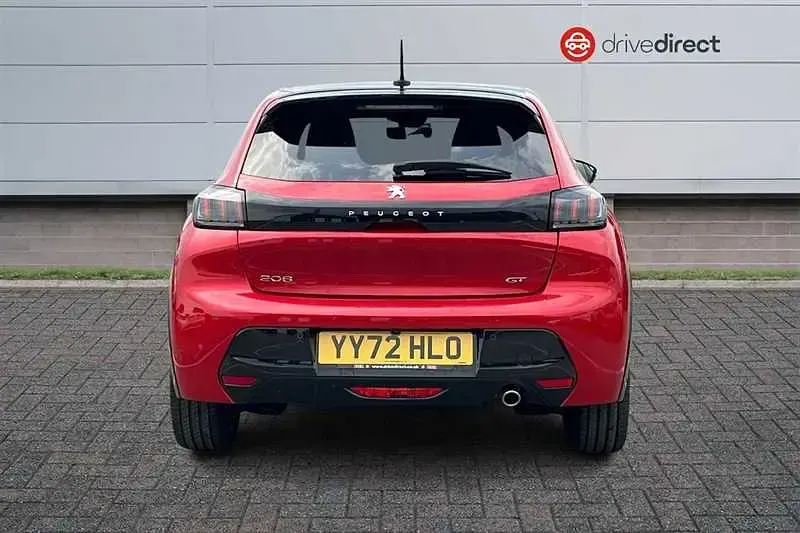 Used Peugeot 208 GTi 100 HP (73 kW) 2022 Red Hatchback