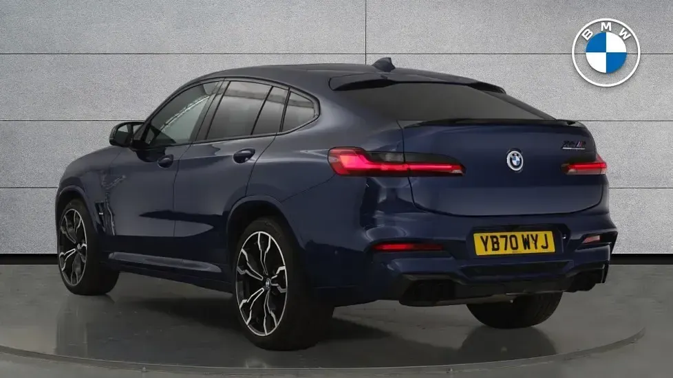 Used BMW X4 M Competition Edition 503 HP (369 kW) 2020 Blue SUV