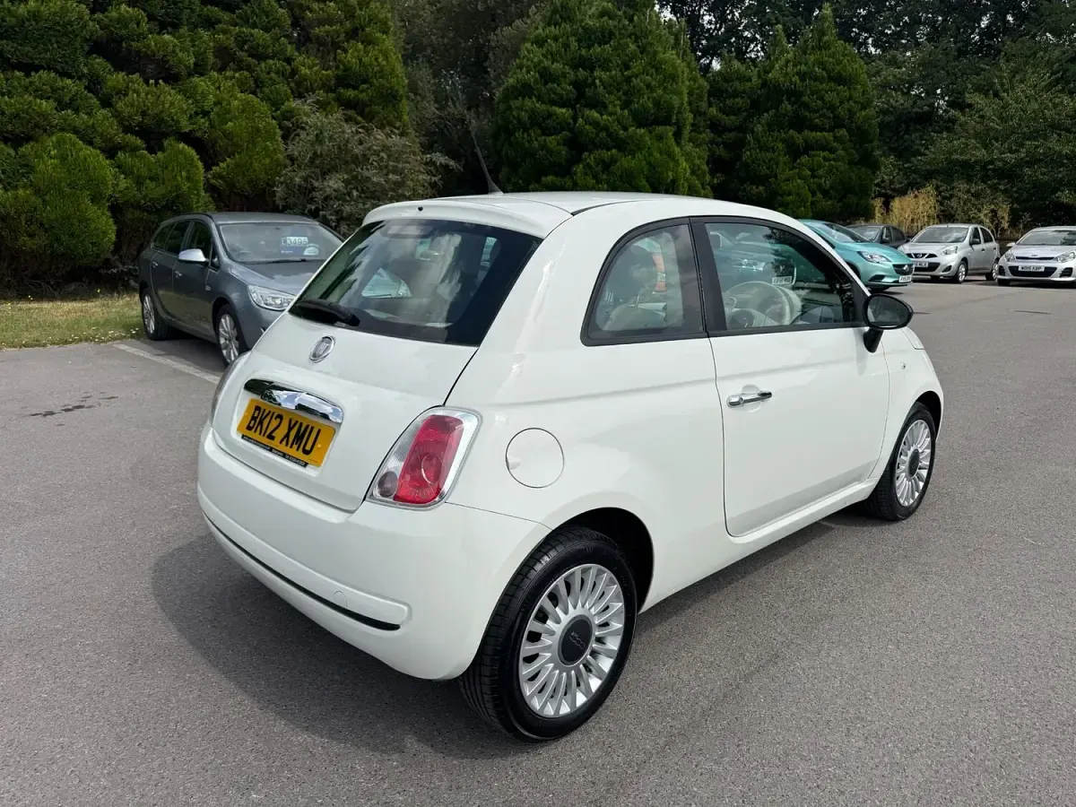 Used Fiat 500 Pop 69 HP (50 kW) 2012 White Hatchback